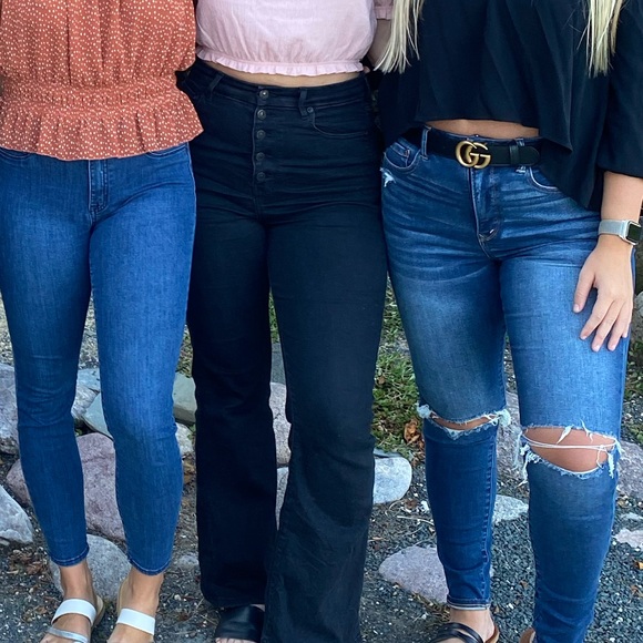 High rise flare curve pants - Picture 5 of 5